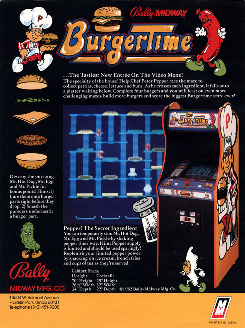 BurgerTime Flyer