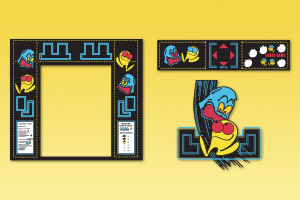 Pac Man Vector Art Arcade Game Hires Eps And Illustrator AI Files