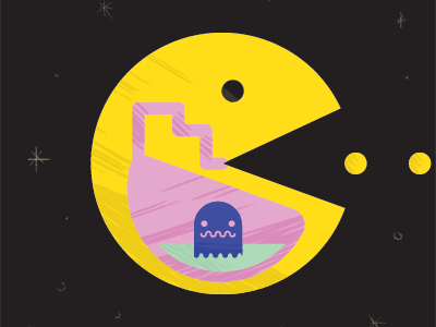 Pacman Game Left And Right GIF