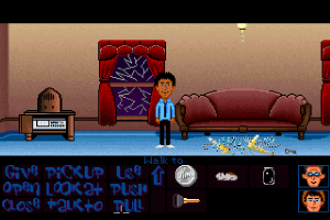 Maniac Mansion Screenshot - Shattered Glass