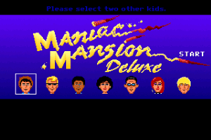 Maniac Mansion Screenshot - Choose Kids